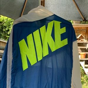 NWOT Nike Blue and White Jacket